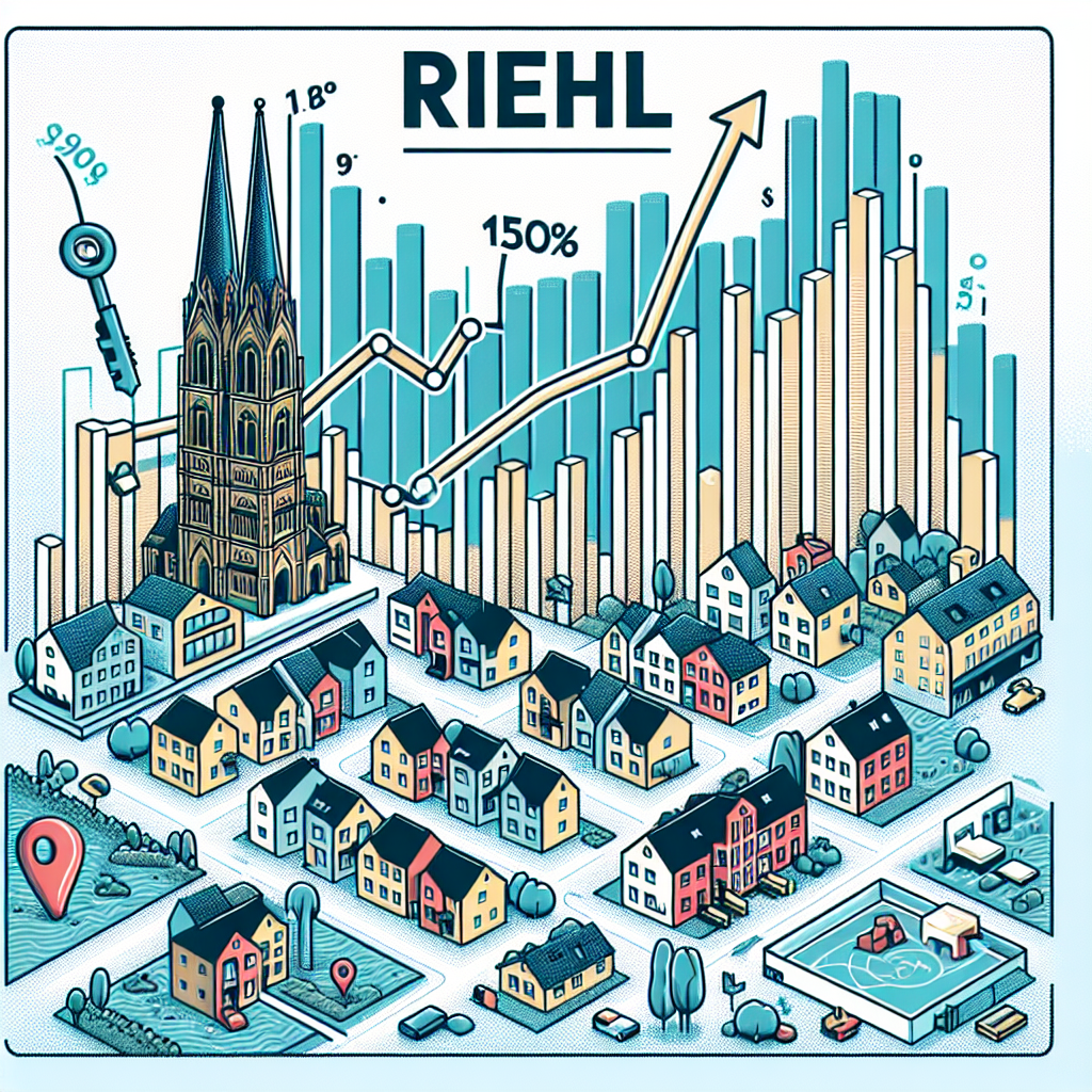 Entwicklung des Mietspiegels in Köln Riehl in den letzten Jahren